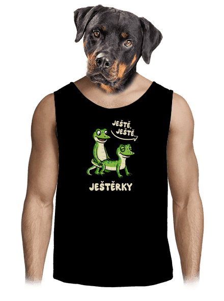 Ještě, ještě pánské tílko Black