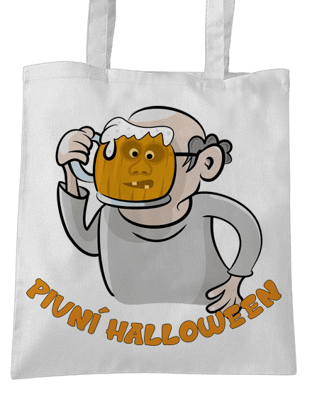 Pivní Halloween taška White
