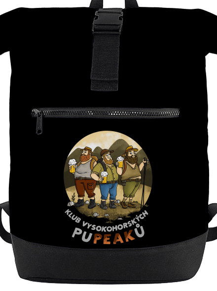 Klub pupeaků batoh Black