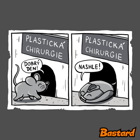 Myš na plastice