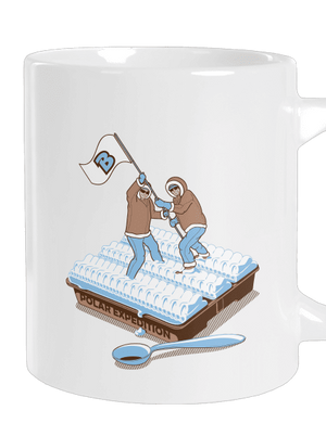 Polární expedice velký hrnek White