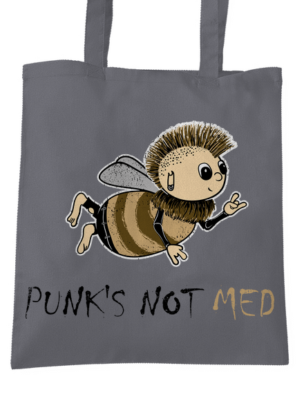 Punks Not Med taška Graphite grey