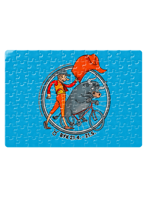 Cyklistický horoskop: Býk puzzle White