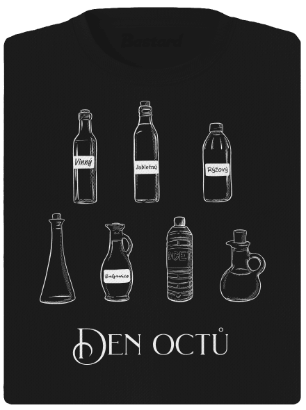 Den octů dámské sportovní tričko Black