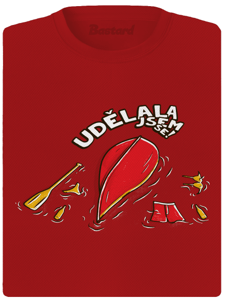 Udělal jsem se dámské sportovní tričko Red Mal