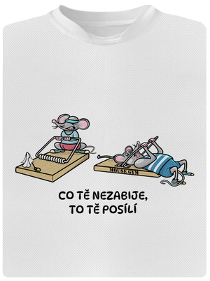 Co tě nezabije dětské sportovní tričko White