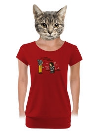 dámské tričko s lemem