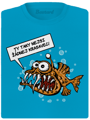 Mořský ďas dámské sportovní tričko Blue Atol