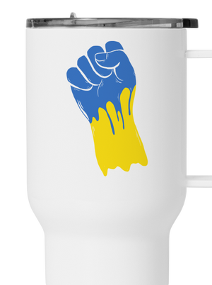 Ukrajina - Ruka termohrnek White