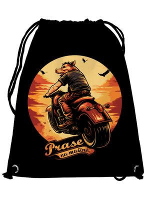 Prase na mašině vak Black