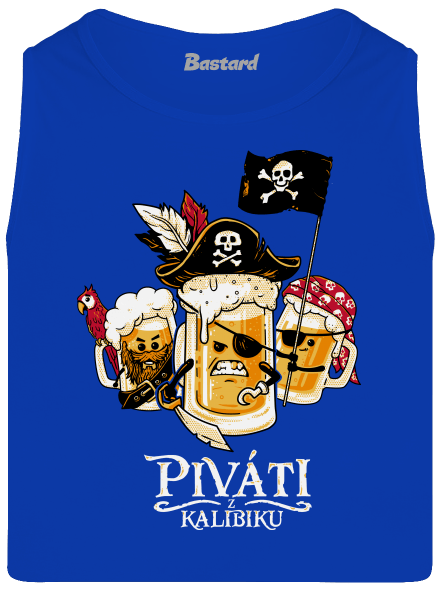 Piváti z Kalibiku pánské tílko Royal Blue