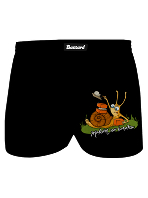 Makám na baráku pánské trenky Black