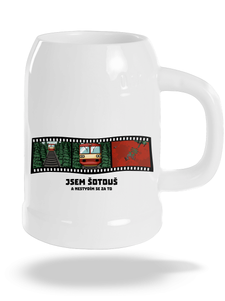 Jsem šotouš půllitr White