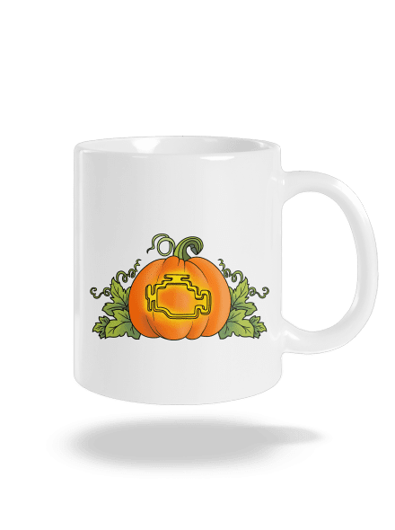 Strašidelný Halloween klasický hrnek White