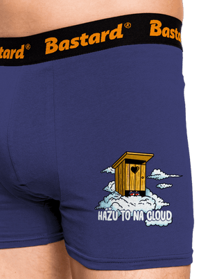 Hážu to na cloud boxerky Blue Navy