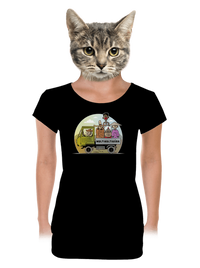 dámské tričko s lemem