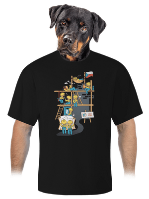 unisex tričko oversized