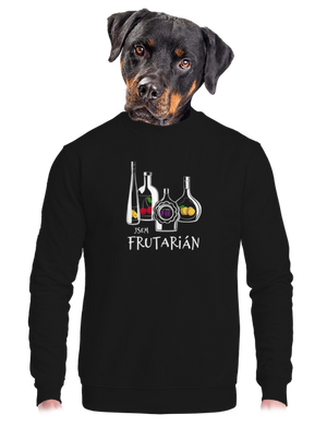 unisex mikina bez kapuce