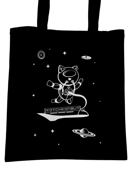 Kotchkonaut taška Black