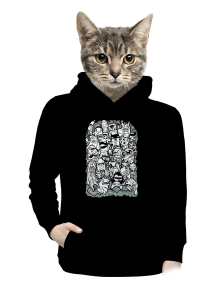 Doodle dámská mikina klokanka Black
