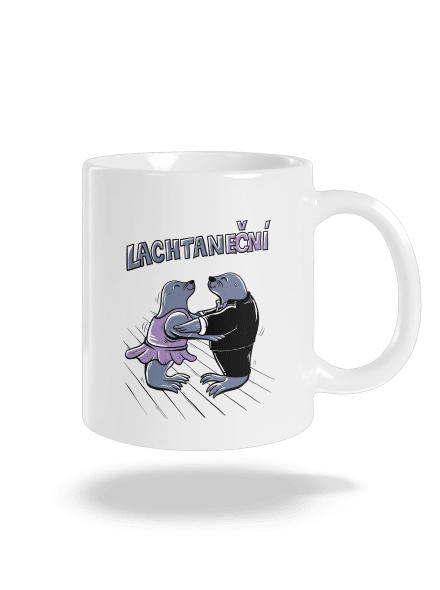 Lachtaneční klasický hrnek White