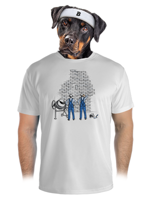 Zedníci pánské sportovní tričko White