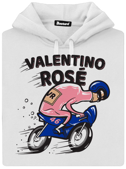 Valentino Rose dámská mikina klokanka White