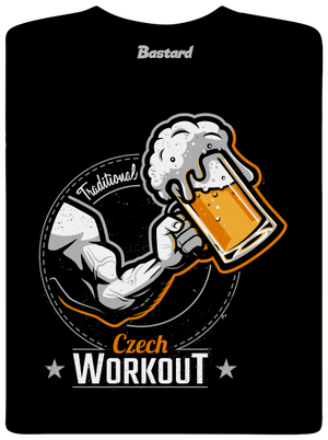 Czech Workout pánské tričko Black