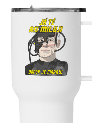 Zamilovaný Borg termohrnek White