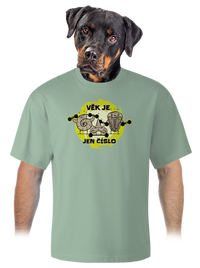 unisex tričko oversized