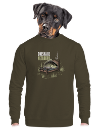 unisex mikina bez kapuce