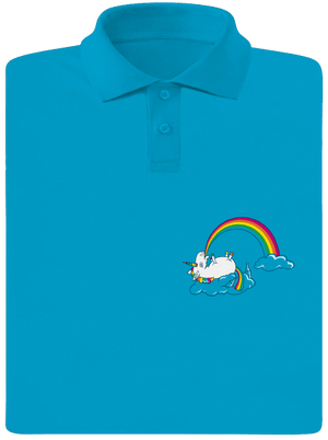 Tajemství duhy pánská polokošile Blue Atol