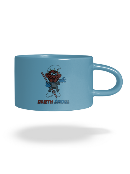 Darth Šmoul hrnek makronka Blue Macaron