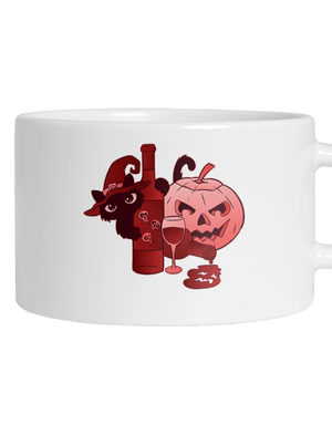 Hello, víno hrnek makronka White