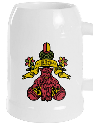 Kulový eso půllitr White