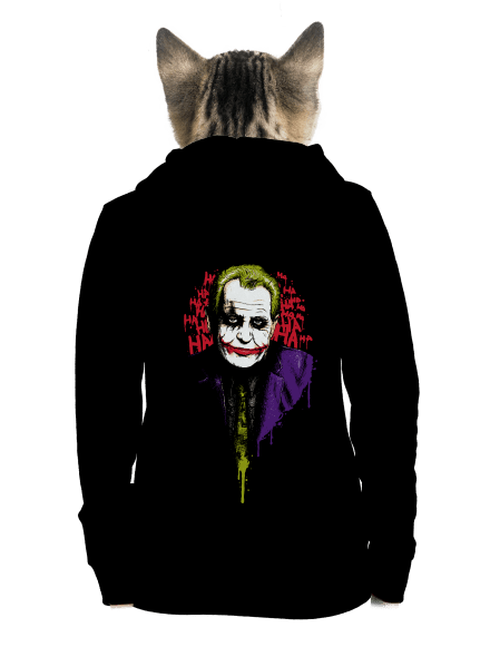 Zeman Joker dámská mikina na zip Black