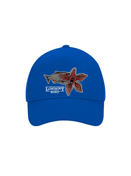 Lososový květ kšiltovka baseballka Bright Royal