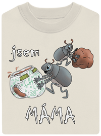 unisex mikina bez kapuce