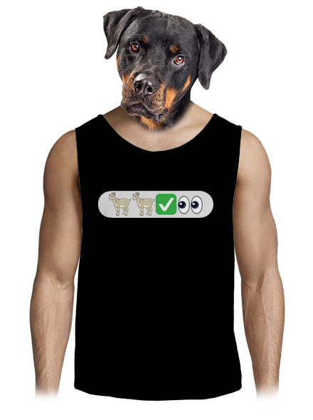 Emoji pánské tílko Black