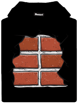 Cihličky dětská mikina klokanka Black