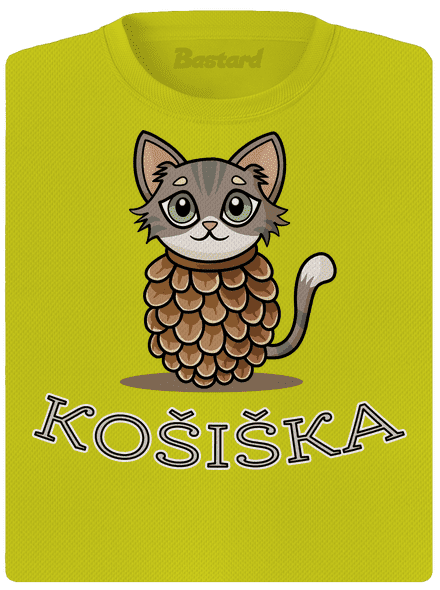 Košiška dámské sportovní tričko Neon Yellow