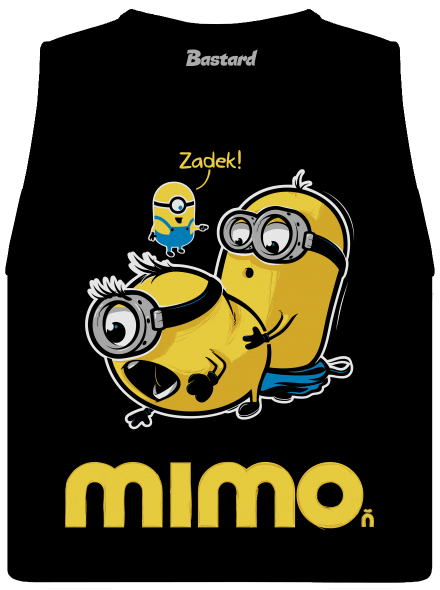 Mimo dámské tílko volné Black