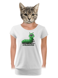 dámské tričko s lemem