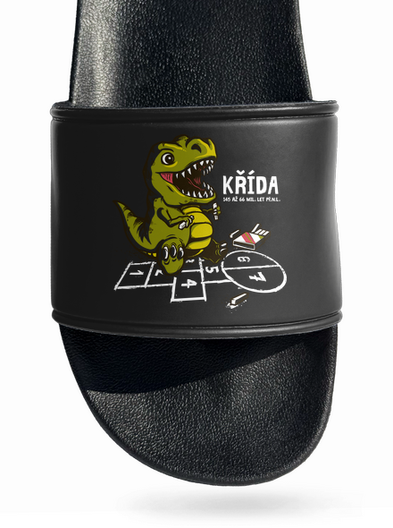 Křída pantofle Black