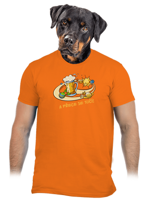 A přece se točí! pánské tričko Orange