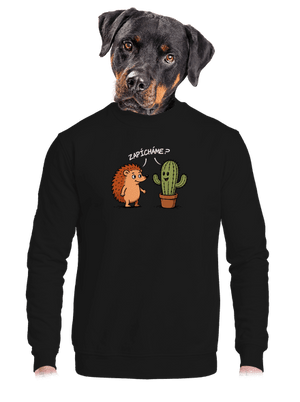 unisex mikina bez kapuce
