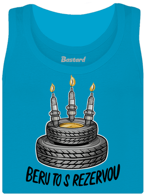 Beru to s rezervou dámské tílko klasické Blue Atol