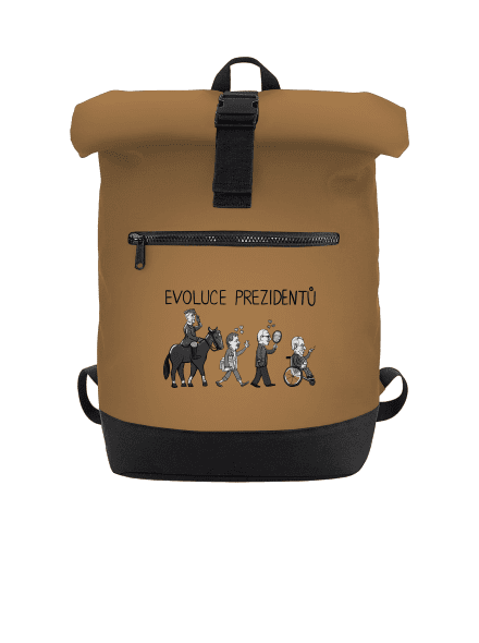 Evoluce prezidentů batoh Caramel