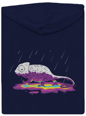 Odkryté tajemství pánská mikina na zip Navy