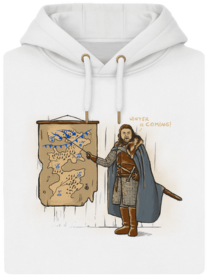 Winter unisex mikina premium Snowwhite